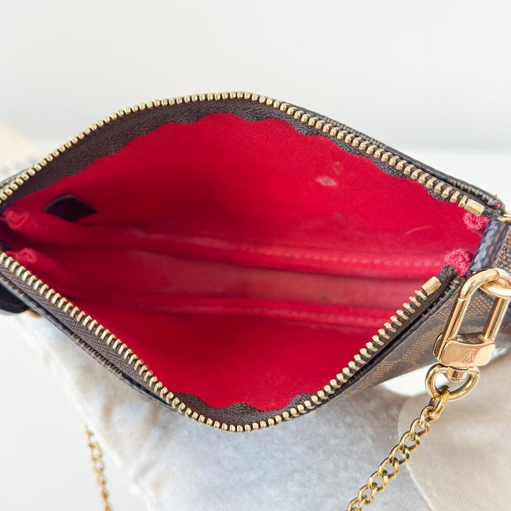 Louis Vuitton Mini Pochette Accessoires Damier Ebene - Picture 8 of 10
